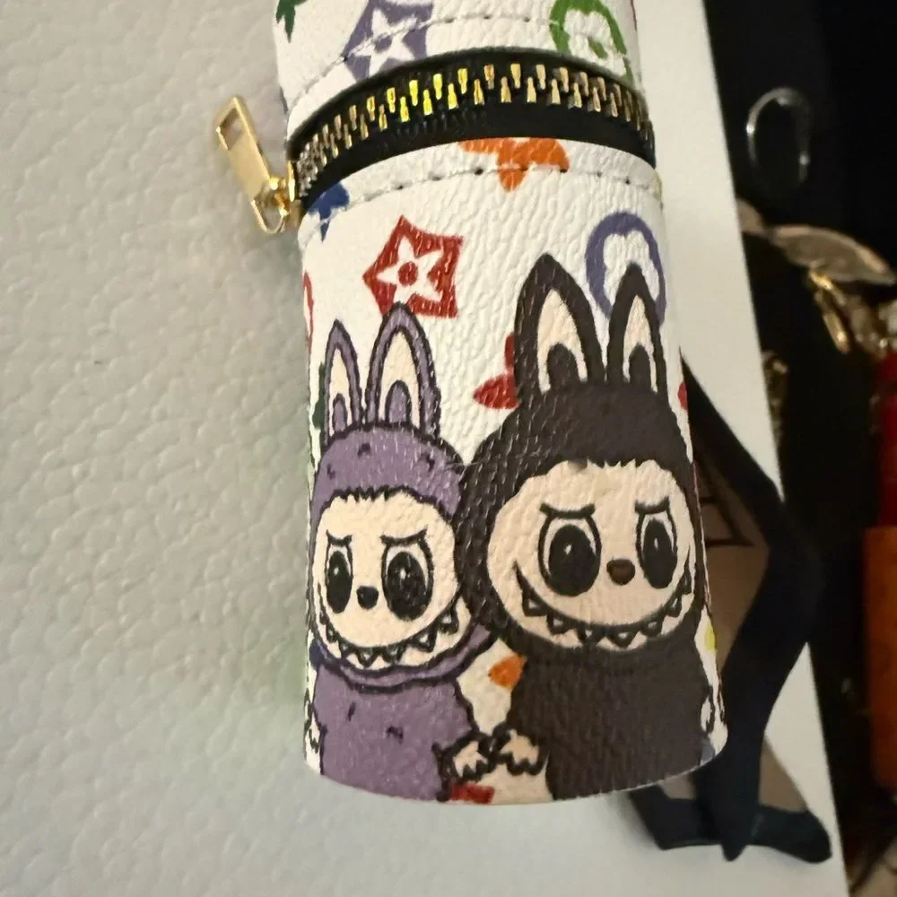 New labubu design lipstick holder/  Keychain Holder